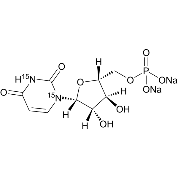 Uridine 5′-monophosphate-15N2 sodium
